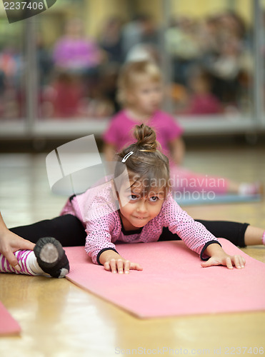 Image of Little girl, fitness