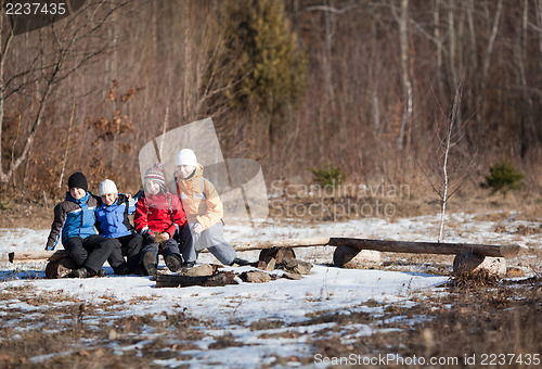 Image of Winter family