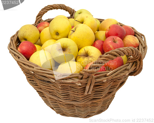 Image of Basket full of apples