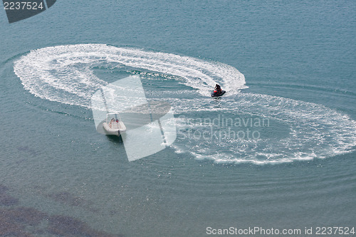Image of Boat and Jet Ski