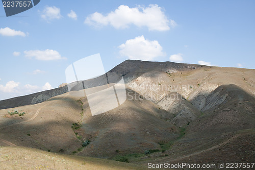 Image of Light and shadows on Crimea hills