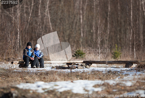 Image of Winter children