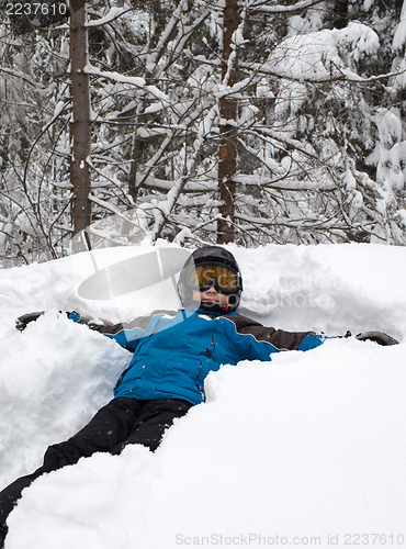 Image of Relaxation after skiing