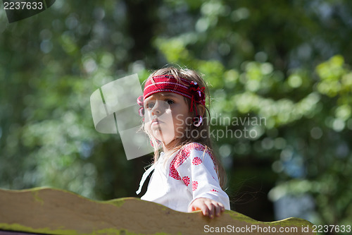 Image of Portrait of Ukrainian little girl