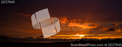Image of Sunset sky
