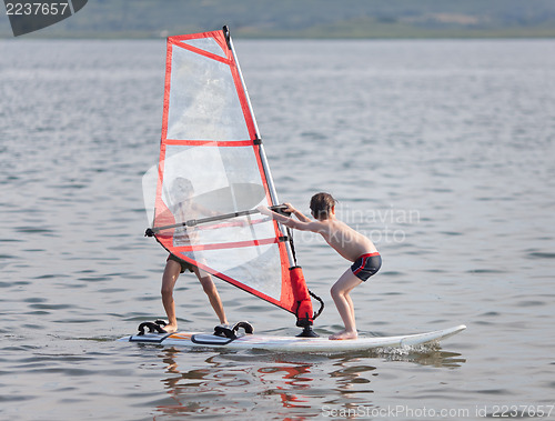 Image of Windsurfing tandem