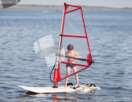 Image of Windsurfing for little