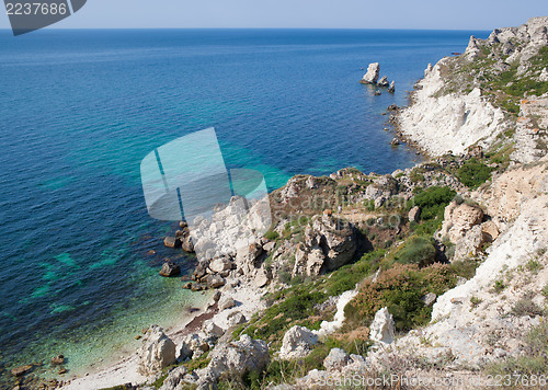 Image of Rocky cliffs, the Black Sea coast