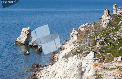 Image of Rocky cliffs, the Black Sea coast