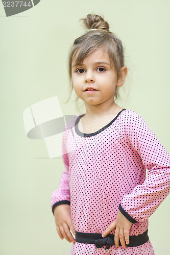 Image of Portrait of little girl