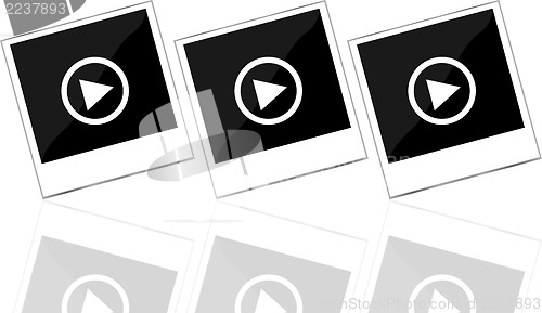 Image of instant photo frames set