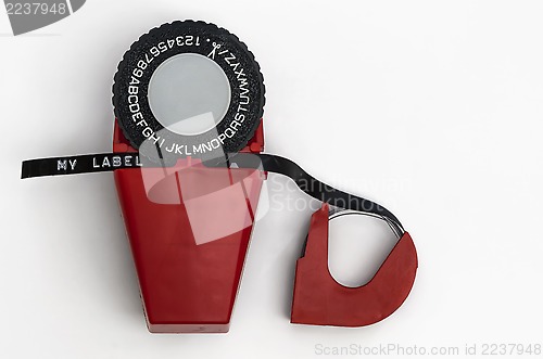 Image of Label Maker 04-Red