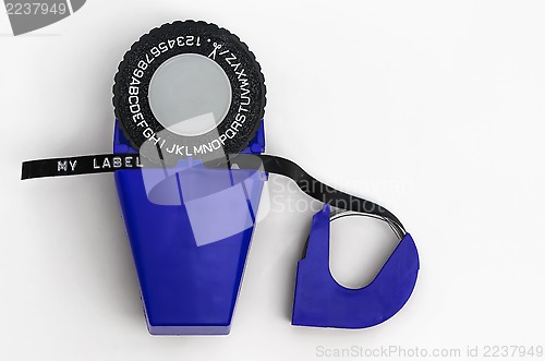 Image of Label Maker 04-Blue