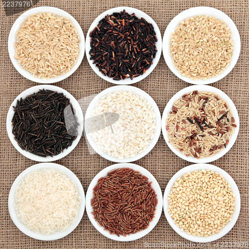 Image of Rice Selection