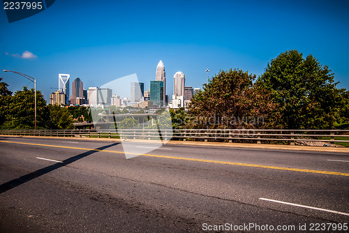 Image of Skyline of Uptown Charlotte, North Carolina.