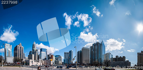 Image of Skyline of Uptown Charlotte, North Carolina.