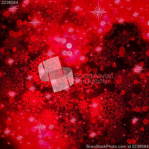 Image of Red Christmas background in elegant style. EPS 10