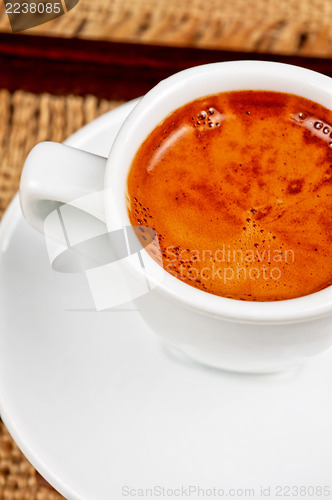 Image of Deliicous coffee closeup