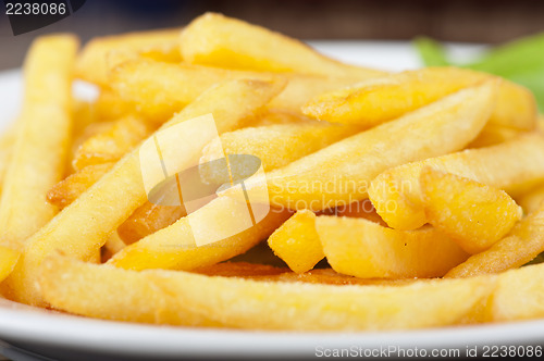 Image of Golden potatoes fries