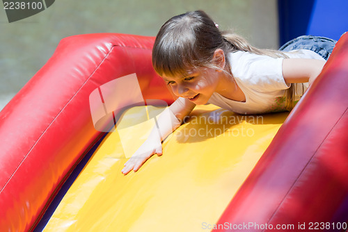 Image of Little girl at play