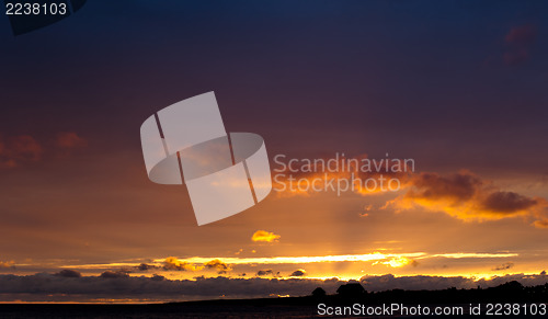 Image of Sunset sky