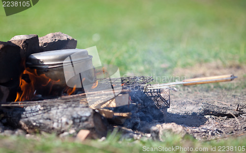 Image of Camp-fire