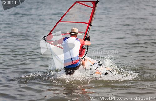 Image of Windsurfing fun