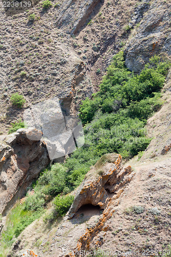 Image of Mountains closeup