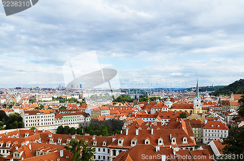 Image of ?anoramic view of Prague