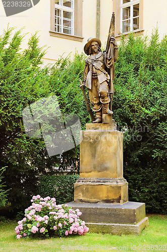 Image of Statue Of A Prague Student