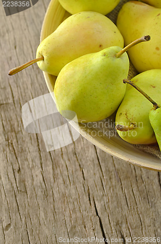 Image of flavorful pears