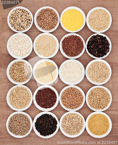 Image of Grain Food Selelection