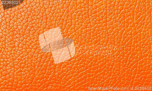 Image of Orange Leather texture, backdrop
