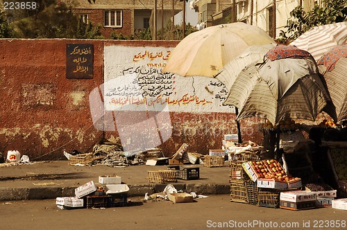 Image of Street scene in Cairo