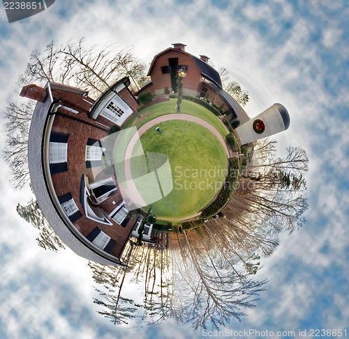 Image of billy graham free library mini planet