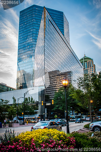 Image of Skyline of Uptown Charlotte, North Carolina.