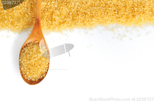 Image of spoon and cane sugar