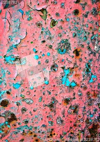Image of Colored grunge iron background
