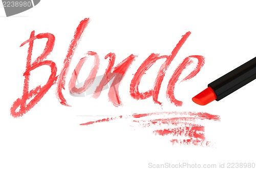 Image of blonde