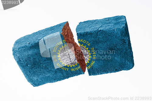 Image of Rough broken brick