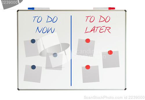 Image of Whiteboard, do now and do later