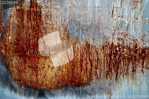 Image of Colored grunge iron background
