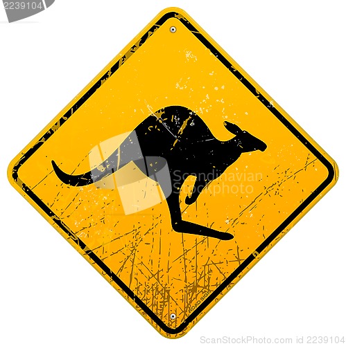 Image of Kangaroo Vintage Sign