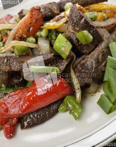 Image of Beef Meat With Vegetables