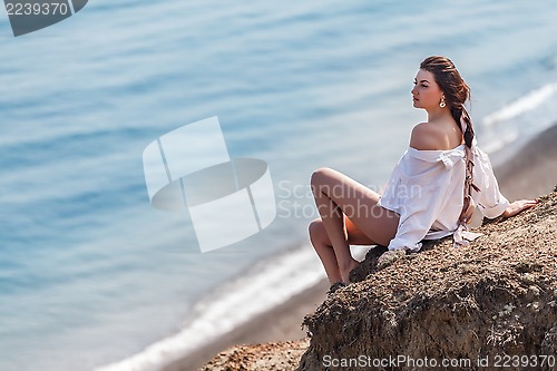 Image of Admiring the sea