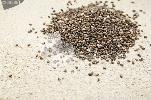 Image of chia seeds