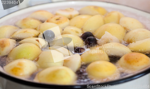 Image of Preparation of fruit drink compote
