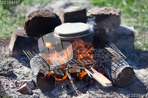 Image of Camp-fire