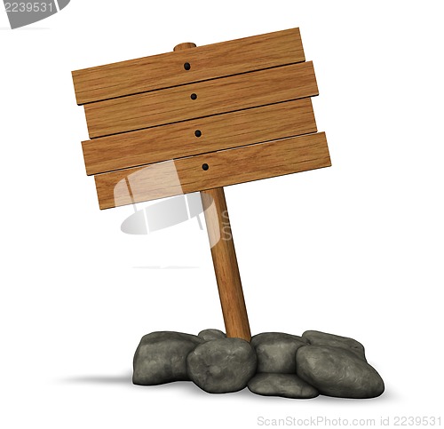 Image of wooden sign