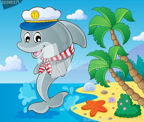 Image of Image with dolphin theme 3